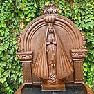 imagem do produto Fonte de Parede N.S de Aparecida em Ferro Fundido 120cm - FF202 Arte R�stica