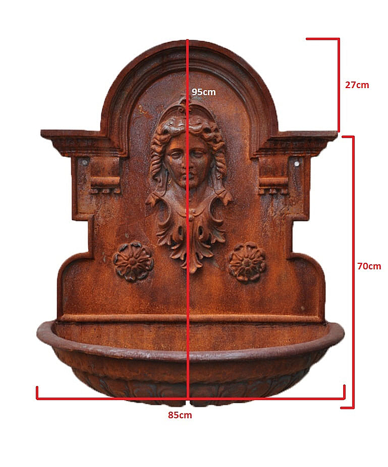 imagem do produto Fonte de Parede Princesa 95cm - FF015