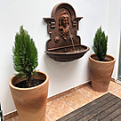 imagem do produto Fonte de Parede Princesa em Ferro Fundido 95cm - FF015 Destaque no Paisagismo