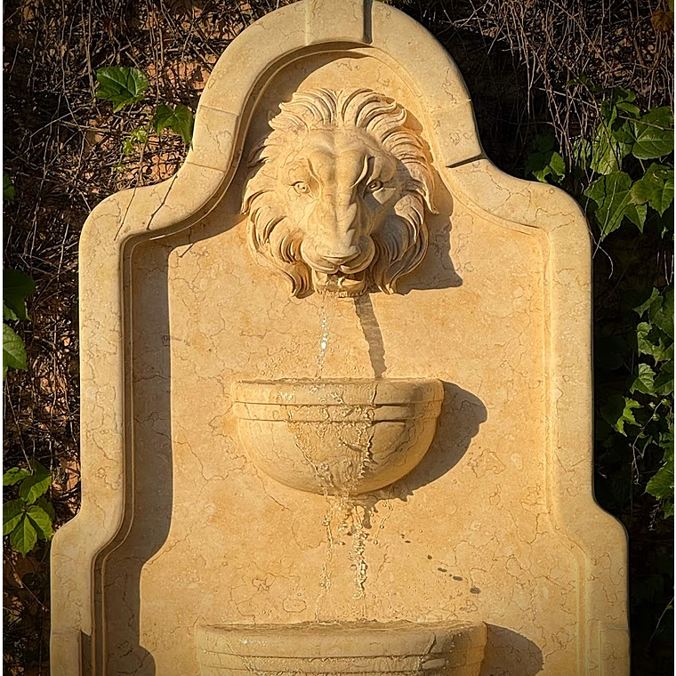 imagem do produto Fonte de Parede Real Luxor M�rmore Eg�pcio 150cm FMP397 Quinta DellArte