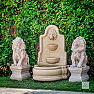 imagem do produto Fonte de Parede Real Luxor M�rmore Eg�pcio 150cm FMP397 Quinta DellArte