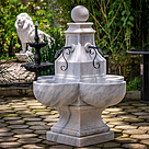 imagem do produto Fonte Estilo Franc�s em M�rmore 153cm - FMP205 Eleg�ncia Cl�ssica para Jardins