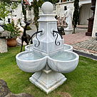 imagem do produto Fonte Estilo Franc�s em M�rmore 153cm - FMP205 Eleg�ncia Cl�ssica para Jardins