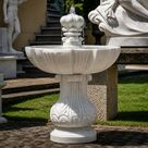imagem do produto Fonte Lazio M�rmore Branco 120cm - FMP398 Eleg�ncia para Jardins