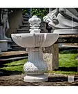 imagem do produto Fonte Lazio M�rmore Branco 120cm - FMP398 Eleg�ncia para Jardins