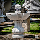 imagem do produto Fonte Lazio M�rmore Branco 120cm - FMP398 Eleg�ncia para Jardins