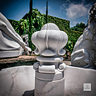 imagem do produto Fonte Lazio M�rmore Branco 120cm - FMP398 Eleg�ncia para Jardins