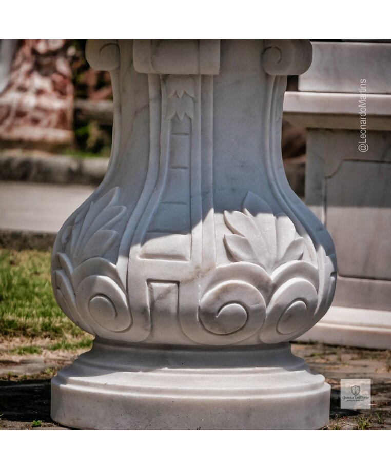 imagem do produto Fonte Lazio M�rmore Branco 120cm - FMP398