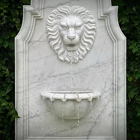imagem de Fonte Lyon Mármore Branco 180cm - FMP371 Elegância e Sofisticação