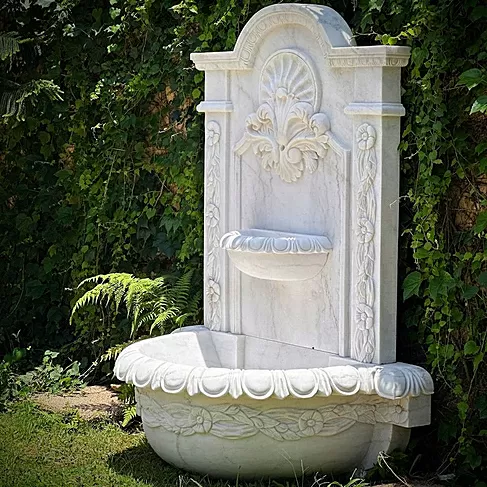 imagem de Fonte Milano Mármore Branco 160cm - FMP373 Elegância e Sofisticação