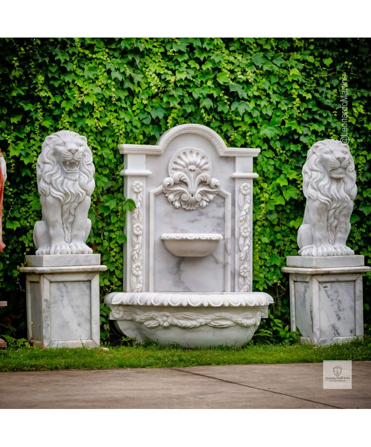 imagem do produto Fonte Milano M�rmore Branco 160cm - FMP373