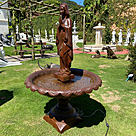 imagem do produto Fonte Nossa Senhora de Lourdes Ferro Fundido 160cm - FF164 Chafariz de Jardim