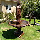 imagem do produto Fonte Nossa Senhora de Lourdes Ferro Fundido 160cm - FF164 Chafariz de Jardim
