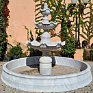 imagem do produto Fonte Ornamental de Jardim Estilo Cl�ssico M�rmore Branco - FMP199