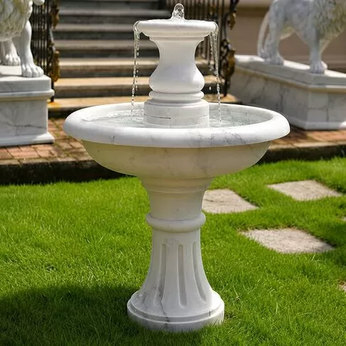 imagem de Fonte para Jardim Riviera para Lago em Mármore 120cm - FMP416