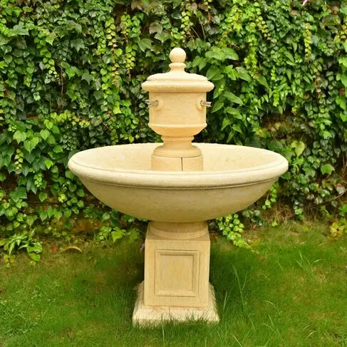imagem de Fonte Parisienne em Mármore Egípcio 120cm FMP419  para Jardins Sofisticado