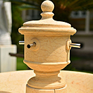 imagem do produto Fonte Parisienne em M�rmore Eg�pcio 120cm FMP419  para Jardins Sofisticado