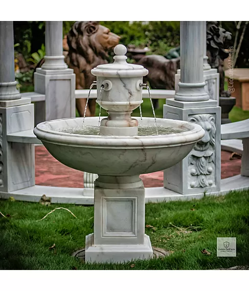 imagem de Fonte Parisienne Mármore Branco 120cm - FMP360