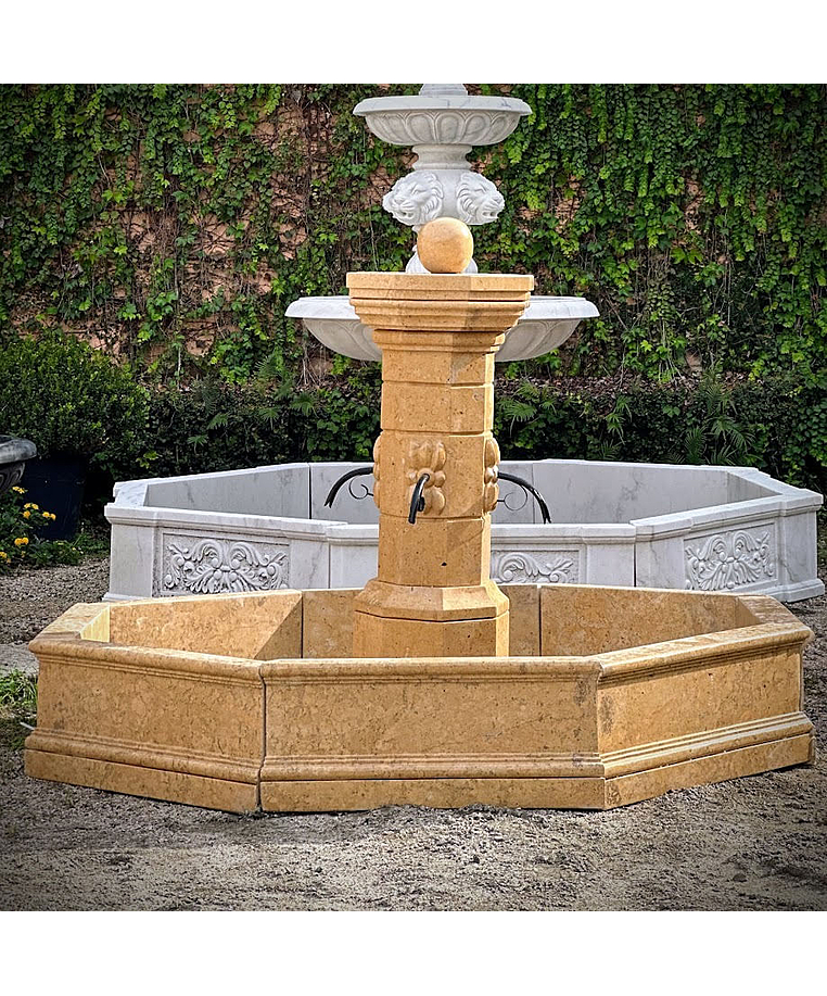 imagem do produto Fonte Proven�al M�rmore Amarelo 140cm - FMP386