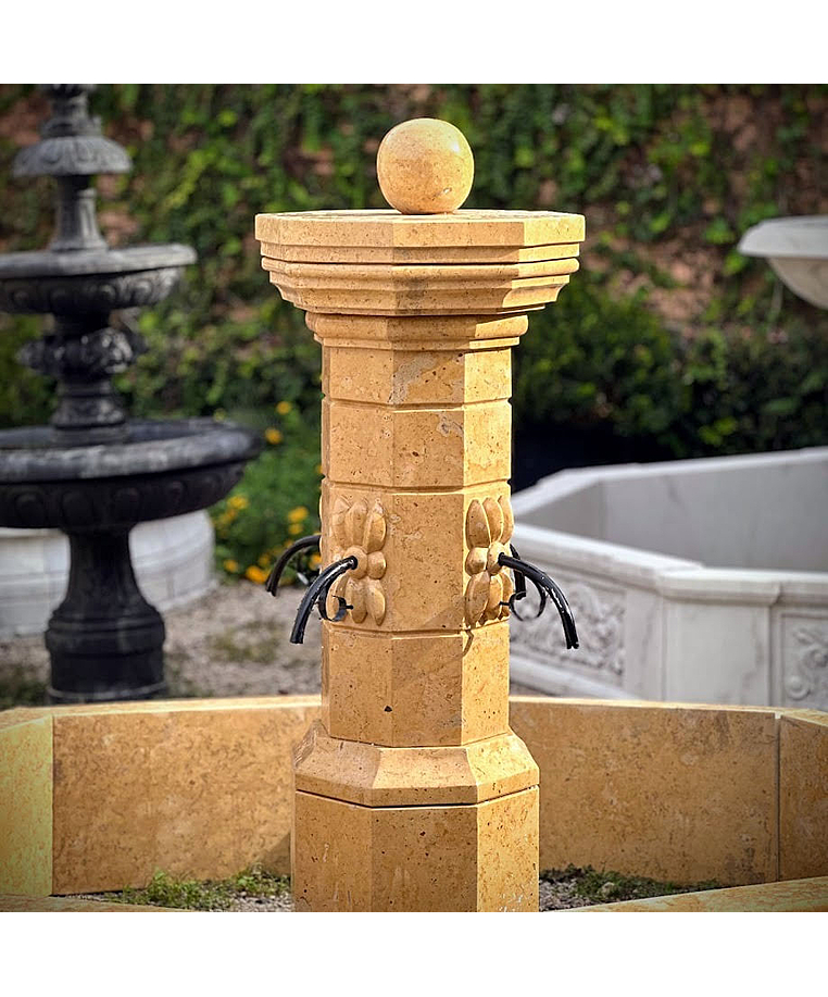 imagem do produto Fonte Proven�al M�rmore Amarelo 140cm - FMP386