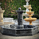 imagem do produto Fonte Proven�al M�rmore Preto 140cm - FMP384 Jardins Sofisticados