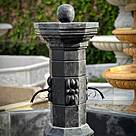 imagem do produto Fonte Proven�al M�rmore Preto 140cm - FMP384 Jardins Sofisticados