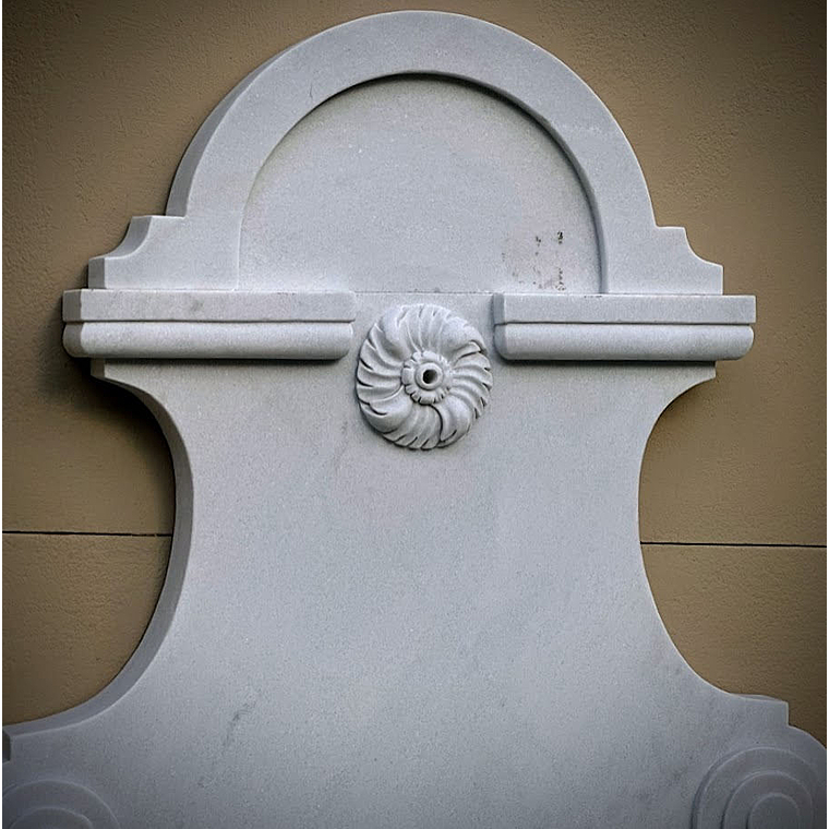 imagem do produto Fonte Provence em M�rmore Branco 169cm - FMP376 Eleg�ncia Cl�ssica 
