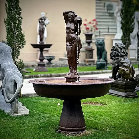 imagem de Fonte Serena Ferro Fundido 170cm - FF249 Elegância Clássica para Jardins