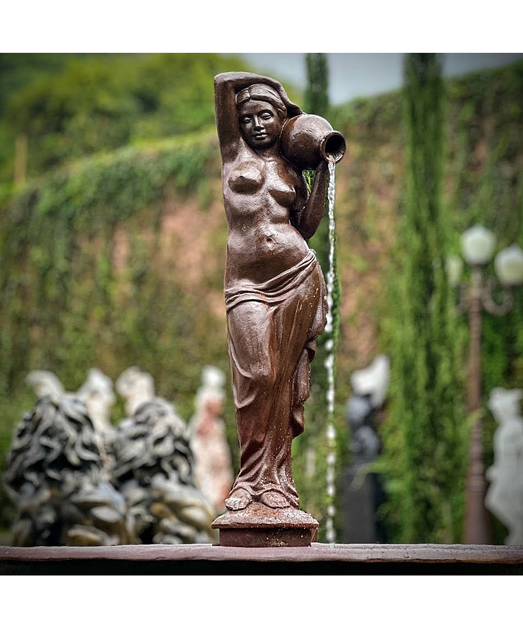 imagem do produto Fonte Serena Ferro Fundido 170cm - FF249 Eleg�ncia Cl�ssica para Jardins