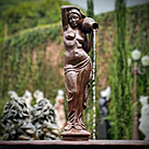 imagem do produto Fonte Serena Ferro Fundido 170cm - FF249 Eleg�ncia Cl�ssica para Jardins