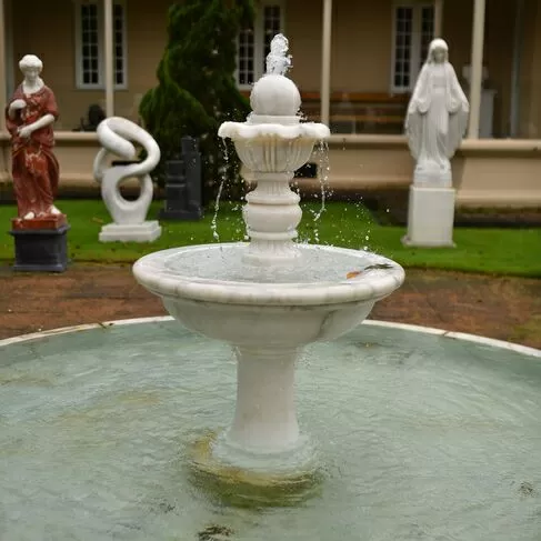 imagem de Fonte Tradição em Mármore Branco 130cm - FMP410 
