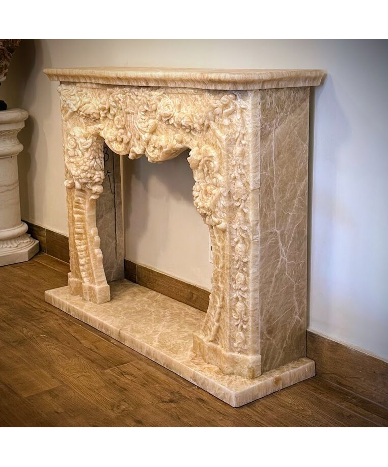 imagem do produto Frente de Lareira em �nix 100cm VRMP299 Para Revestimento de Ambientes Sofisticados 