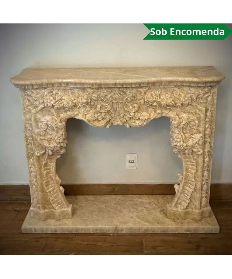 imagem do produto Frente de Lareira em �nix 100cm VRMP299 Para Revestimento de Ambientes Sofisticados 