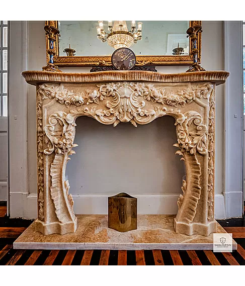 imagem de Frente de Lareira em Onix 135cm - VRMP299