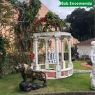imagem do produto Gazebo de M�rmore Branco 270cm - VRMP278 Jardins de Luxo