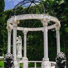 imagem do produto Gazebo de M�rmore Branco 270cm - VRMP278 Jardins de Luxo