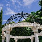 imagem do produto Gazebo de M�rmore Branco 270cm - VRMP278 Jardins de Luxo