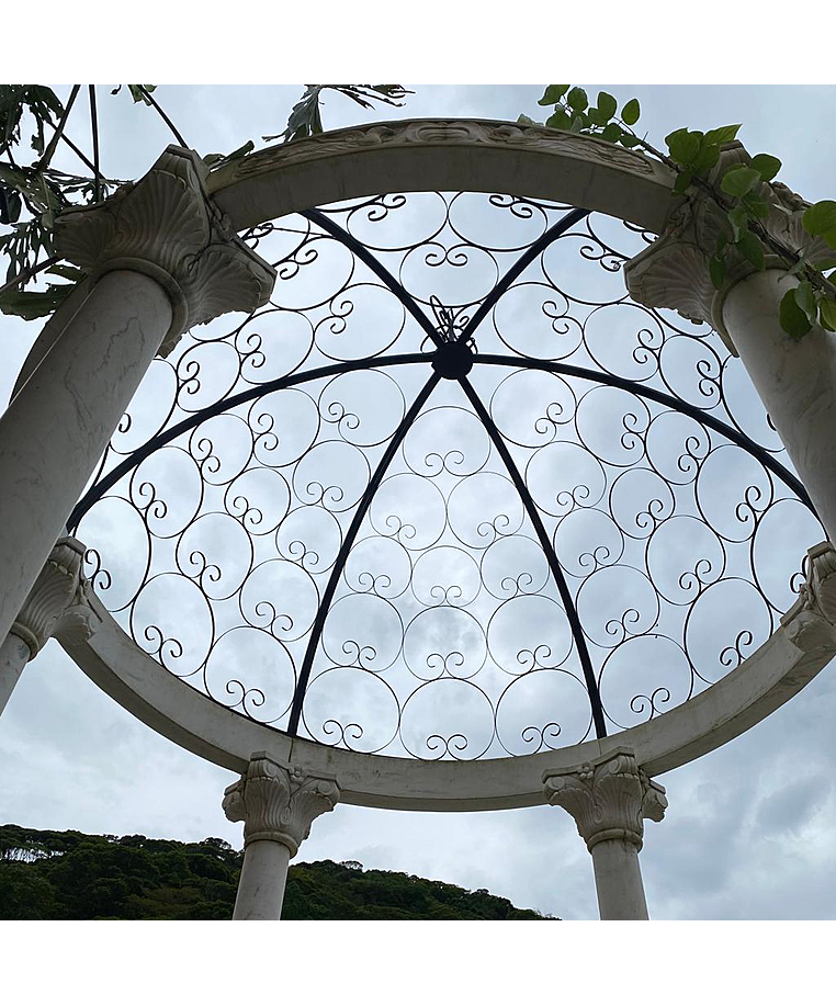 imagem do produto Gazebo de M�rmore Branco 270cm - VRMP278