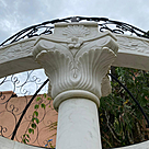 imagem do produto Gazebo de M�rmore Branco 270cm - VRMP278