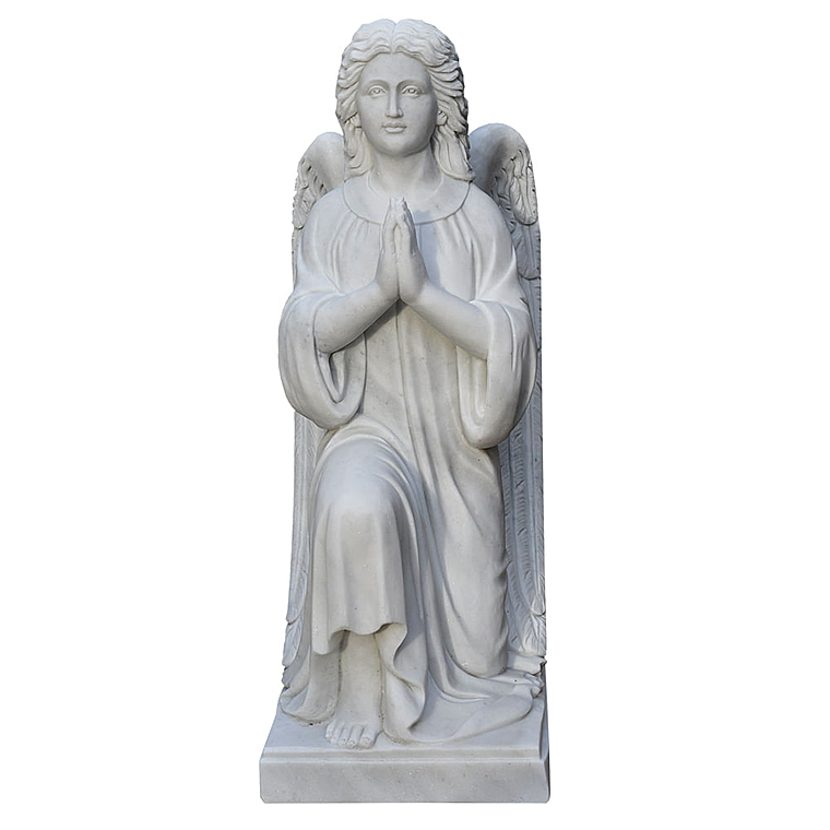 imagem do produto Imagem de Anjo Floren�a em M�rmore  80cm IMP123 Para Ora��o