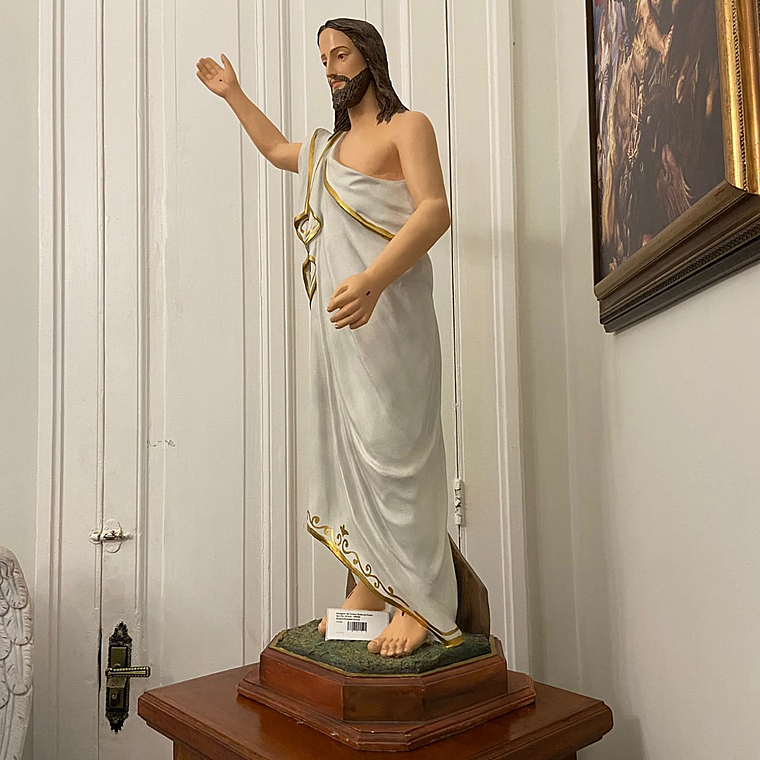 imagem do produto Imagem de Cristo Ressuscitado 107cm IR301 Para Ambientes Religiosos 