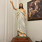 imagem do produto Imagem de Cristo Ressuscitado 107cm IR301 Para Ambientes Religiosos 