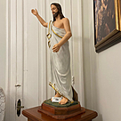 imagem do produto Imagem de Cristo Ressuscitado 107cm IR301 Para Ambientes Religiosos 