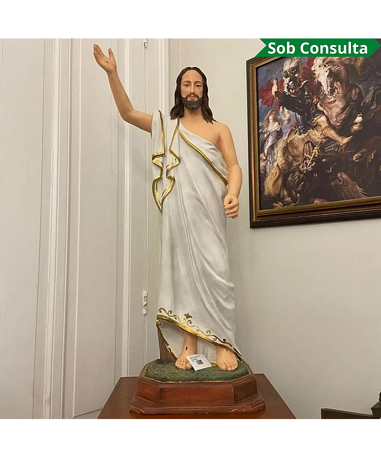 imagem do produto Imagem de Cristo Ressuscitado 107cm - IR301