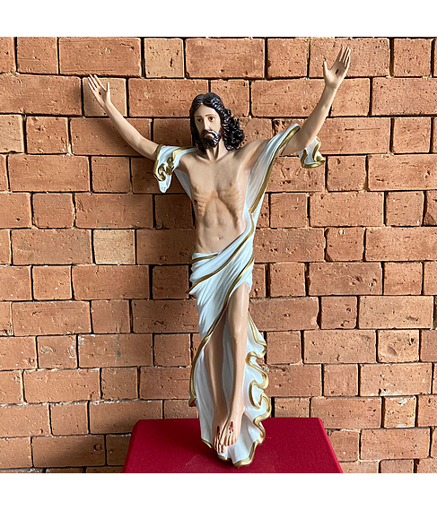 imagem de Imagem de Cristo Ressuscitado de Parede 100cm - IR323