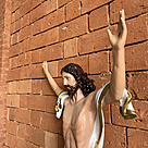 imagem do produto Imagem de Cristo Ressuscitado de Parede 100cm IR323 Para Ambientes Religiosos