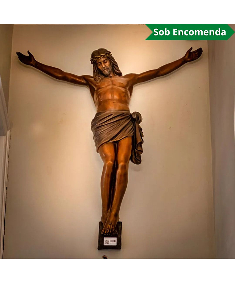 imagem do produto Imagem de Jesus Cristo Crucificado 148cm - IBZ347