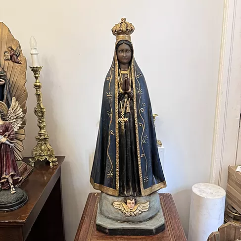 imagem de Imagem de Nossa Senhora Aparecida 85cm IR003 para Ambientes de Devoção