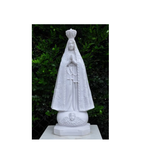 imagem de Imagem de Nossa Senhora Aparecida P de Mrmore 65cm - IML175
