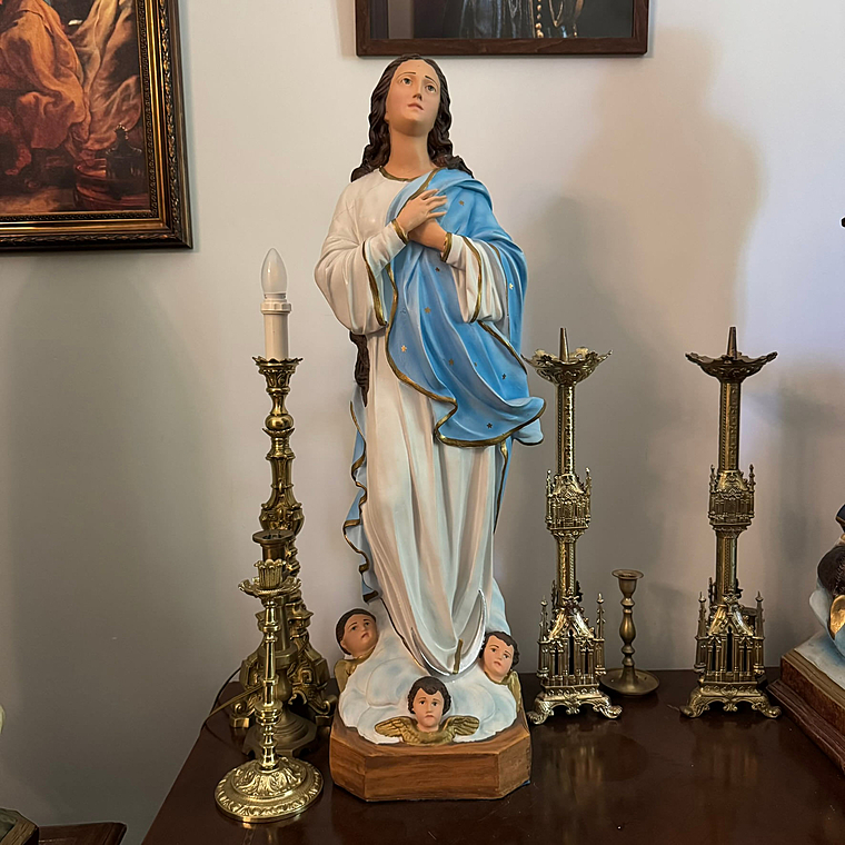 imagem do produto Imagem de Nossa Senhora da Concei��o 80cm IR089 Para Espa�os de F� e Ora��o